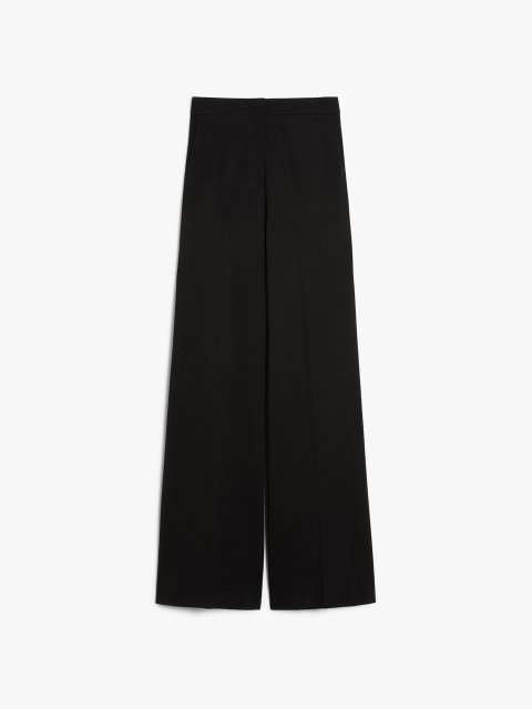 Черные брюки Max Mara широкие: фото - Invogue