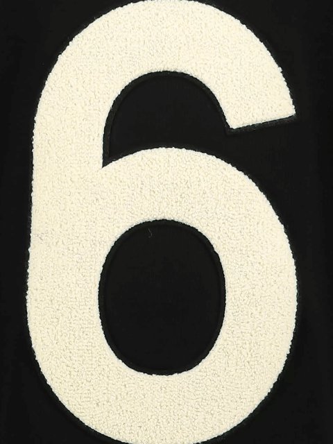 Чорна футболка MM6 MAISON MARGIELA KIDS : фото 1 - Invogue