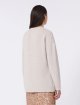 Бежевий светр WEEKEND MAX MARA з альпаки та бавовни: фото 3 - Invogue