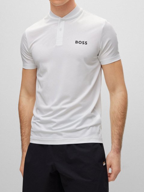 Біле поло BOSS : фото 1 - Invogue