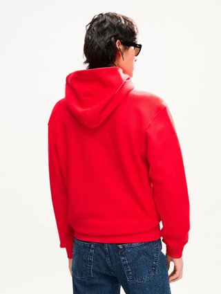 Красное худи Kenzo из хлопка: фото 3 - Invogue