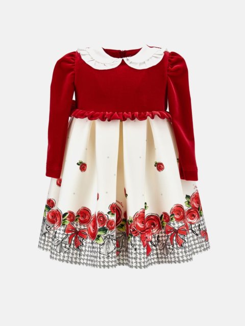 Платье MONNALISA с длинным рукавом: фото - Invogue