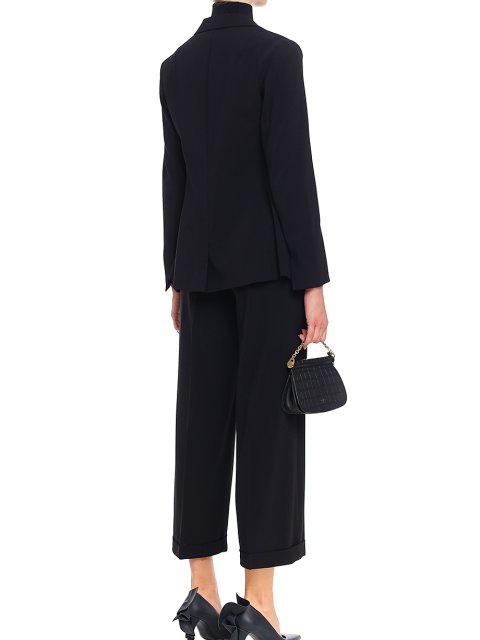 Чорні брюки MAX MARA : фото 4 - Invogue