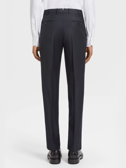 Темно-сині брюки Zegna з оригинальної вовни Trofeo™: фото 3 - Invogue