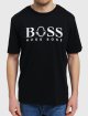 Чёрная футболка BOSS: фото 3 - Invogue