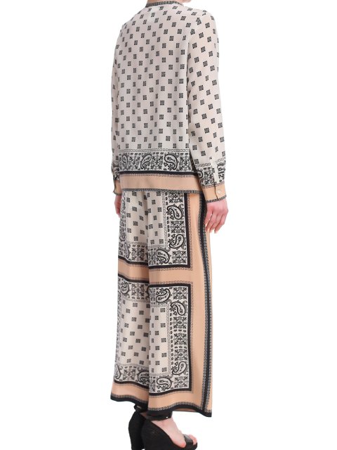 Бежевые брюки WEEKEND MAX MARA: фото 2 - Invogue