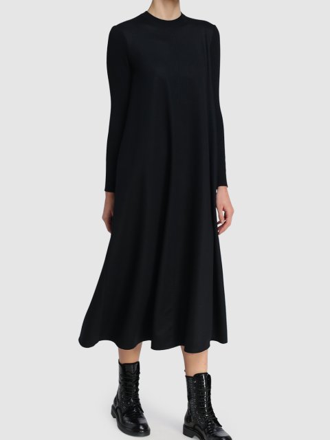 Чёрные ботинки MAX MARA: фото 2 - Invogue