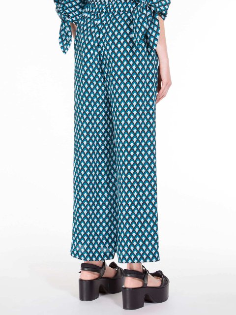 Сині брюки WEEKEND MAX MARA : фото 2 - Invogue