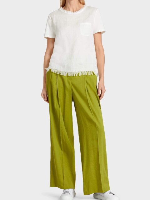 Белая футболка MARC CAIN: фото 4 - Invogue