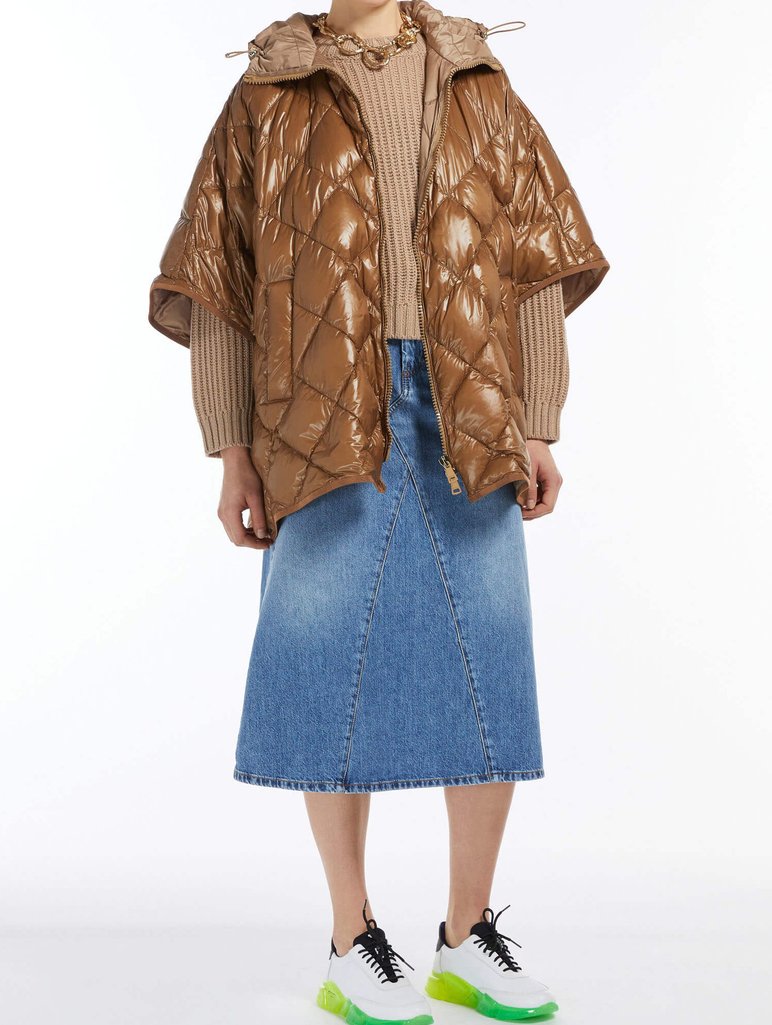 Бежевая куртка WEEKEND MAX MARA: фото 4 - Invogue