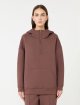 Коричневе худі Weekend Max Mara вільного крою: фото 2 - Invogue