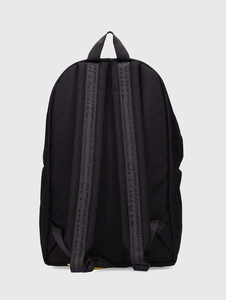 Чёрный рюкзак OFF-WHITE KIDS: фото 2 - Invogue