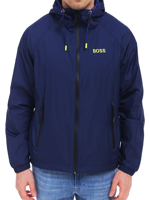 Темно-синя куртка BOSS : фото 3 - Invogue