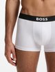 Набор белых боксеров BOSS из хлопка и эластана: фото 4 - Invogue