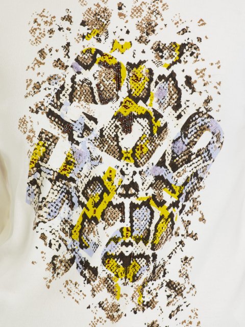 Белая футболка MARC CAIN: фото 3 - Invogue