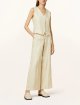 Молочные брюки WEEKEND MAX MARA из льна: фото 1 - Invogue