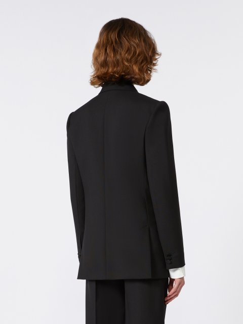 Чорний жакет WEEKEND MAX MARA з вовни: фото 3 - Invogue