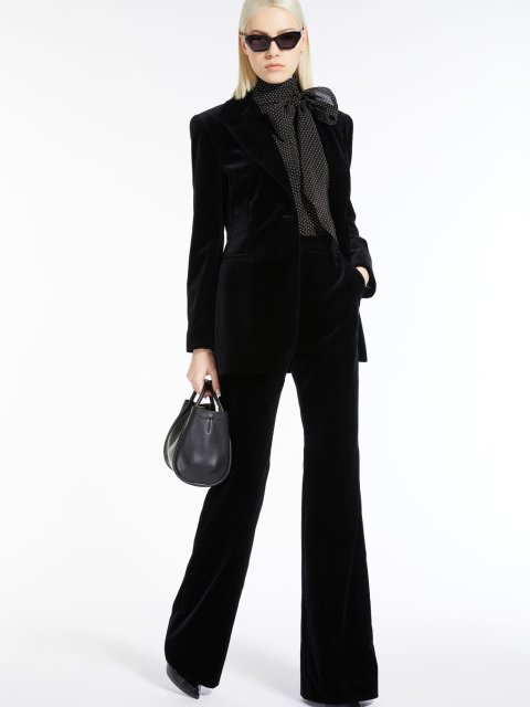 Чорні брюки MAX MARA : фото 4 - Invogue