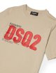 Сіра футболка Dsquared з бавовни з логотипом: фото 1 - Invogue