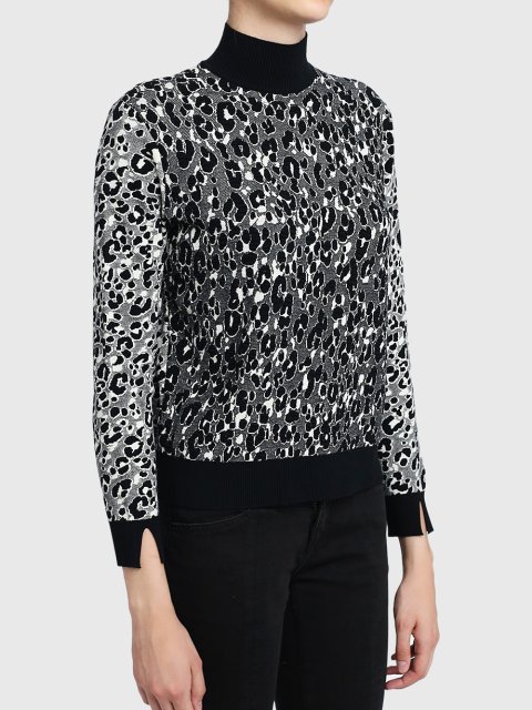 Чёрный свитер MAX&CO: фото 2 - Invogue