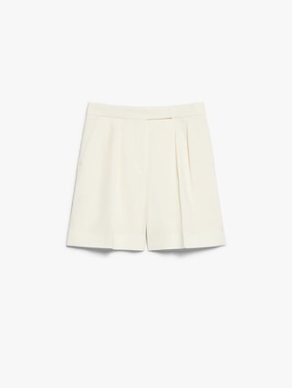 Ванильные шорты Max Mara из шерсти: фото - Invogue