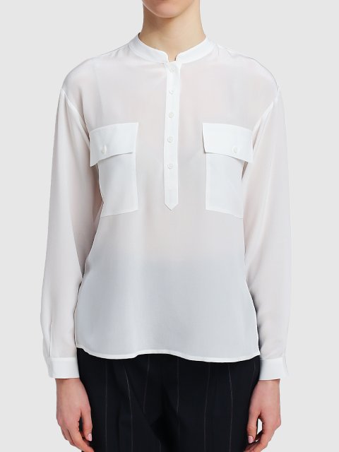 Белая рубашка MAX&CO: фото 3 - Invogue