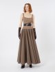 Коричнева майка MAX MARA з вовни та кашеміру: фото 1 - Invogue