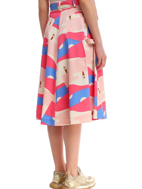 Розовая юбка MARELLA: фото 4 - Invogue