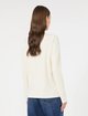 Молочная футболка Weekend Max Mara из хлопка: фото 3 - Invogue