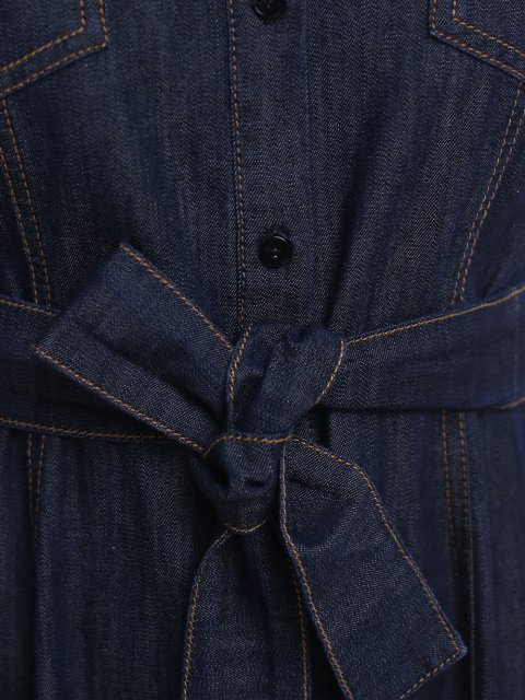 Голубое платье MARELLA: фото 7 - Invogue