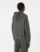 Темно-сірий світшот Max Mara з бавовни та поліестеру: фото 3 - Invogue