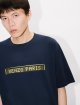 Темно-синя футболка KENZO з бавовни: фото 4 - Invogue