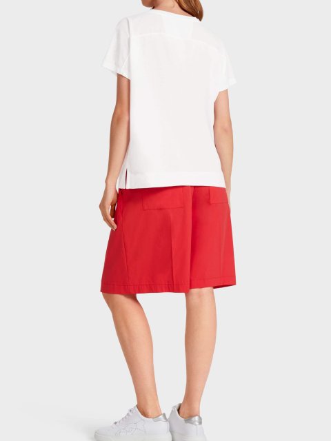 Белая футболка MARC CAIN: фото 2 - Invogue