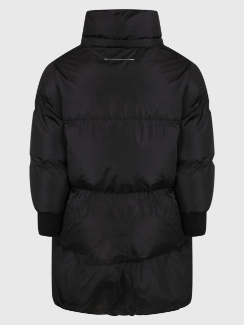 Чорна куртка MM6 MAISON MARGIELA KIDS : фото 3 - Invogue