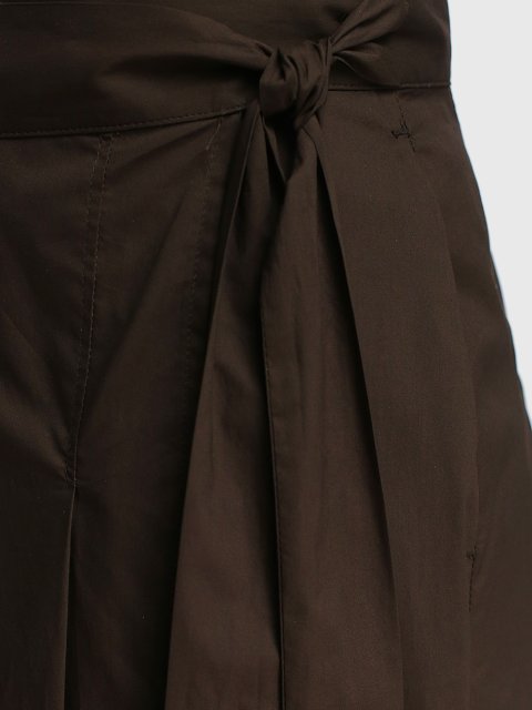 Коричневая юбка MARINA RINALDI: фото 5 - Invogue