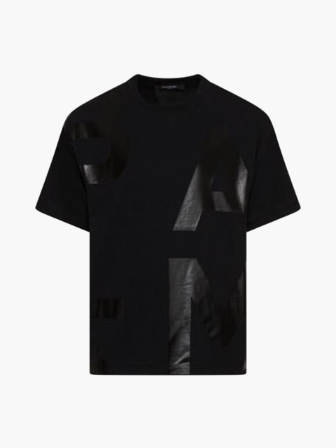 Чорна футболка BALMAIN KIDS : фото - Invogue