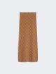 Бежевая юбка MAX MARA из верблюжьей шерсти: фото - Invogue