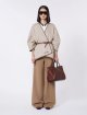 Коричневая сумка MAX MARA из кожи: фото 1 - Invogue