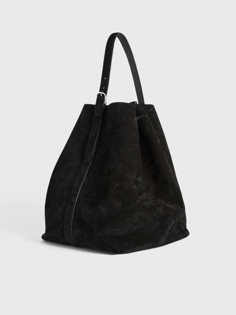 Коричневая сумка TOTEME из кожи: фото 3 - Invogue