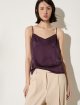 Фиолетовый топ Max&Co из сатина: фото 2 - Invogue