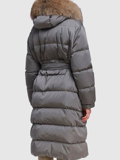 Серое пальто MAX MARA: фото 4 - Invogue