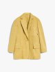 Гірчичний жакет Max Mara вільного крою: фото - Invogue