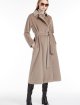 Бежеве пальто MAX MARA з вовни середньої довжини: фото 4 - Invogue