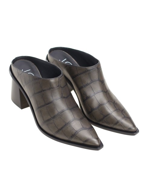 Бордові мюлі JOSEPH : фото 3 - Invogue