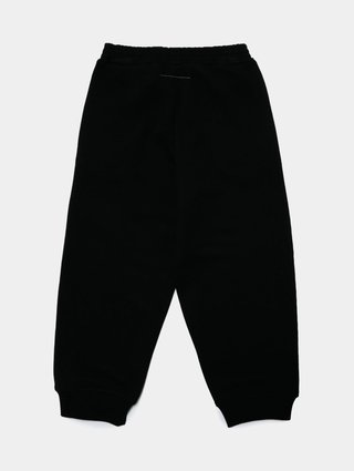 Чёрные джоггеры MM6 MAISON MARGIELA KIDS: фото 1 - Invogue