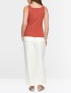 Красный топ Marc Cain из модала: фото 3 - Invogue