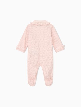 Розовый комбинезон Emporio Armani из хлопка: фото 1 - Invogue