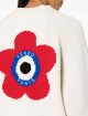 Білий кардиган KENZO на гудзиках з візерунком Boke Flower: фото 4 - Invogue