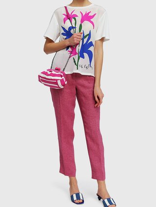 Белая футболка WEEKEND MAX MARA: фото 1 - Invogue