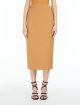 Світло-коричнева спідниця міді Max Mara: фото 1 - Invogue